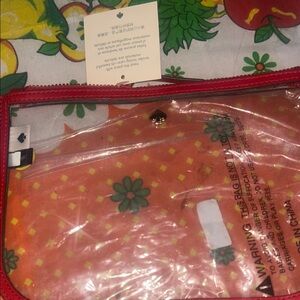 Kate Spade Red  Travel Bag